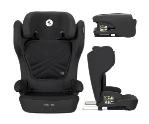 Lorelli Сгъваем стол за кола Black i-Size Isofix 100-150см