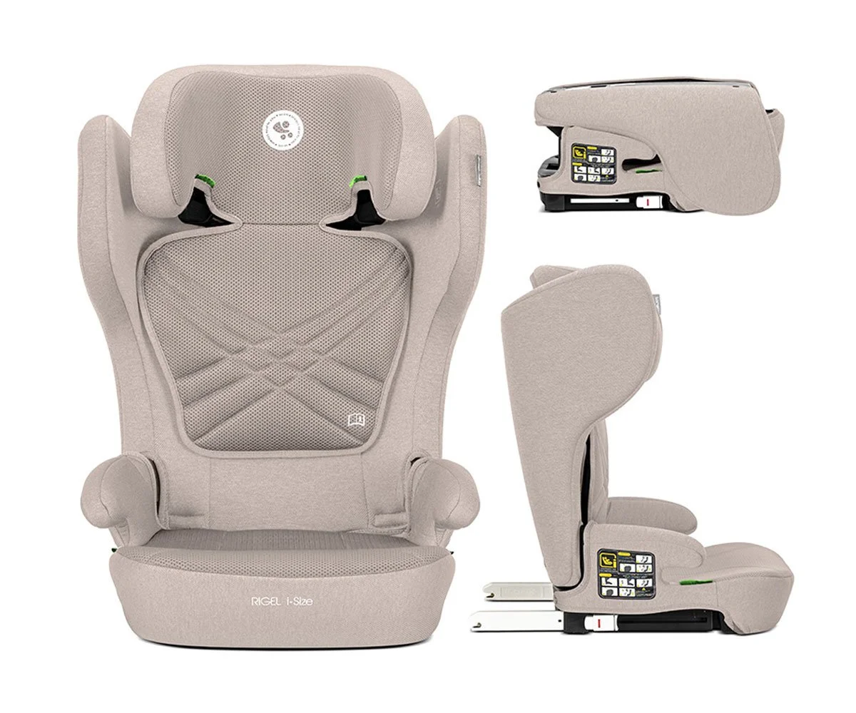 Lorelli Сгъваем стол за кола Beige i-Size Isofix 100-150см
