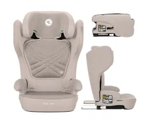 Lorelli Сгъваем стол за кола Beige i-Size Isofix 100-150см