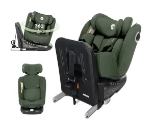 Lorelli Стол за кола Auriga Green i-Size 40-150 см, 360, isofix Anti rebound bar, SPS
