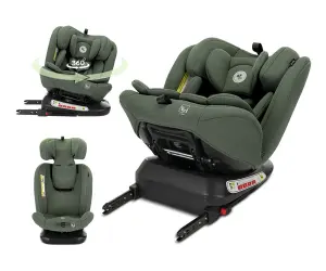 Lorelli Стол за кола Capella i-Size 40-150 см Isofix 360, green