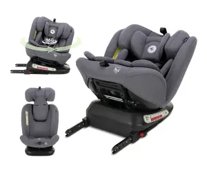 Lorelli Стол за кола Capella i-Size 40-150 см Isofix 360, grey