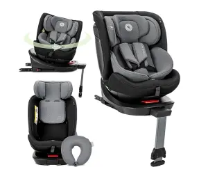 Lorelli Стол за кола Concord Pro grey i-Size Isofix 40-150 см sup.leg+възглавница за път