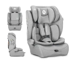 Lorelli Стол за кола Adventure i-Size 76-150 см Grey 1бр/каш