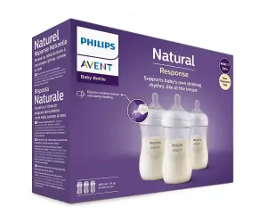 Avent-Шише Natural Response 3.0 с биберон 1м+, 3 х 260мл