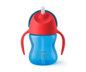 Avent-Чаша със сламка 200мл 9м+ момче