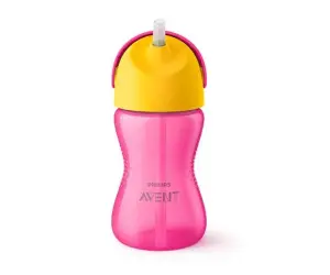 Avent-Чаша със сламка 300мл 12м+ момиче