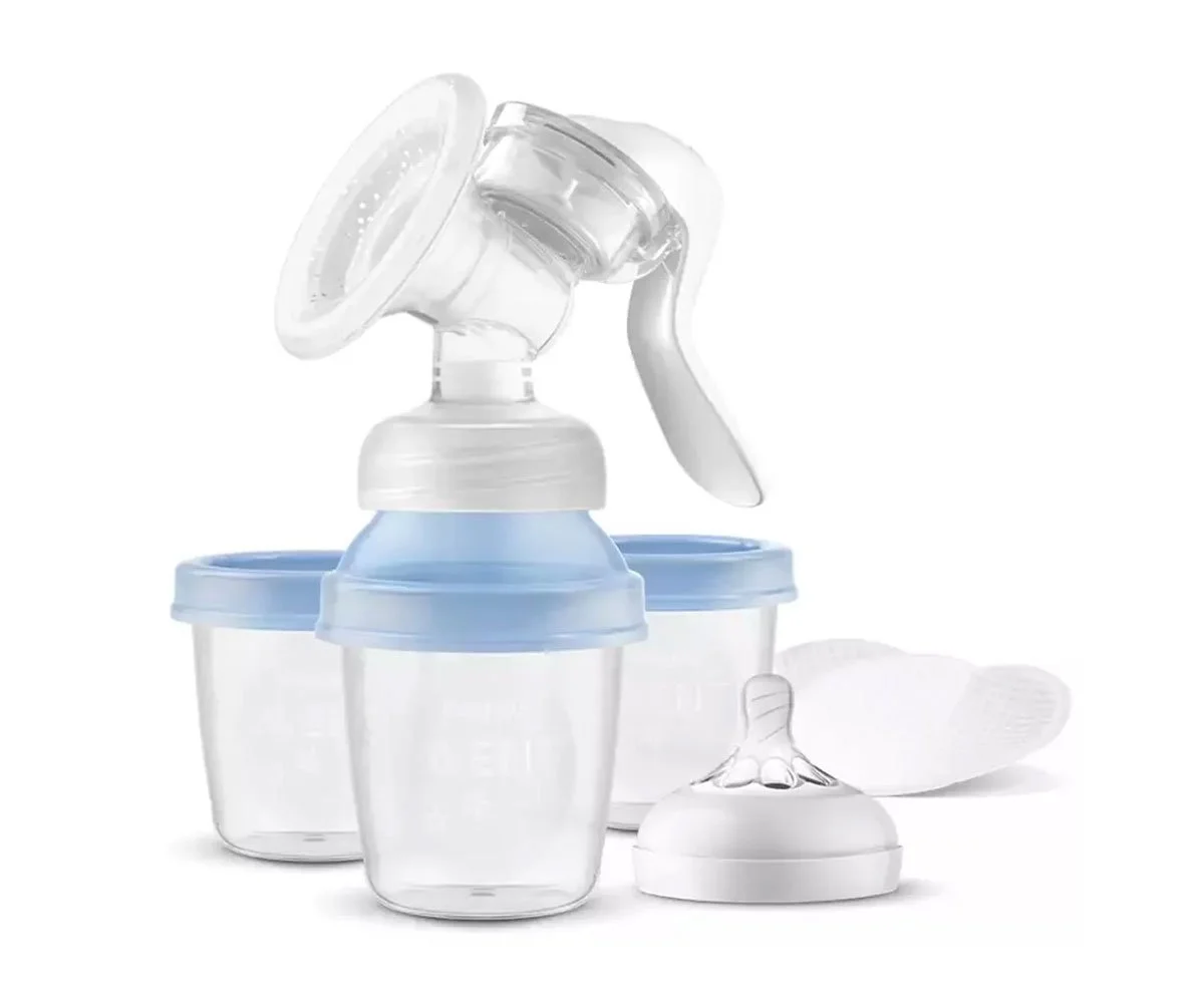 Avent-Ръчна помпа за изцежане Natural Motion с чаши VIA