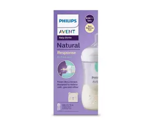 Avent-Шише Natural Response 3.0 с биберон 1м+, клапа AirFree, 260мл, Коала