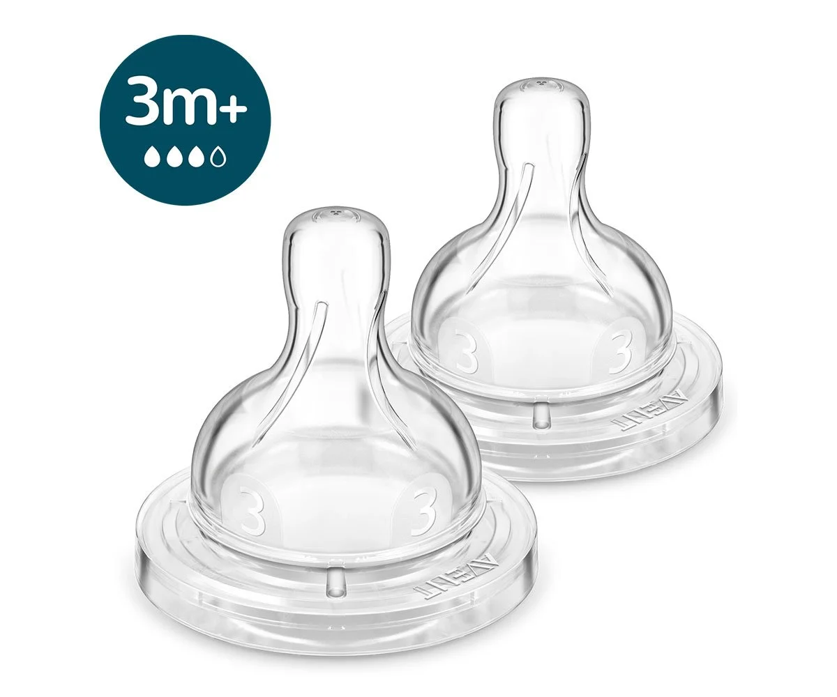 Avent-Биберон за храна Anti-colic 3.0, flow 3, 3м+