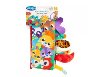 Playgro-Сензорна книжка опашки 3 м+
