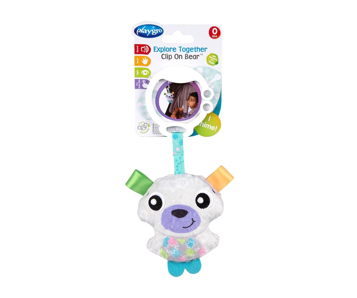 Playgro-Висяща играчка, полярно мече, 0м+