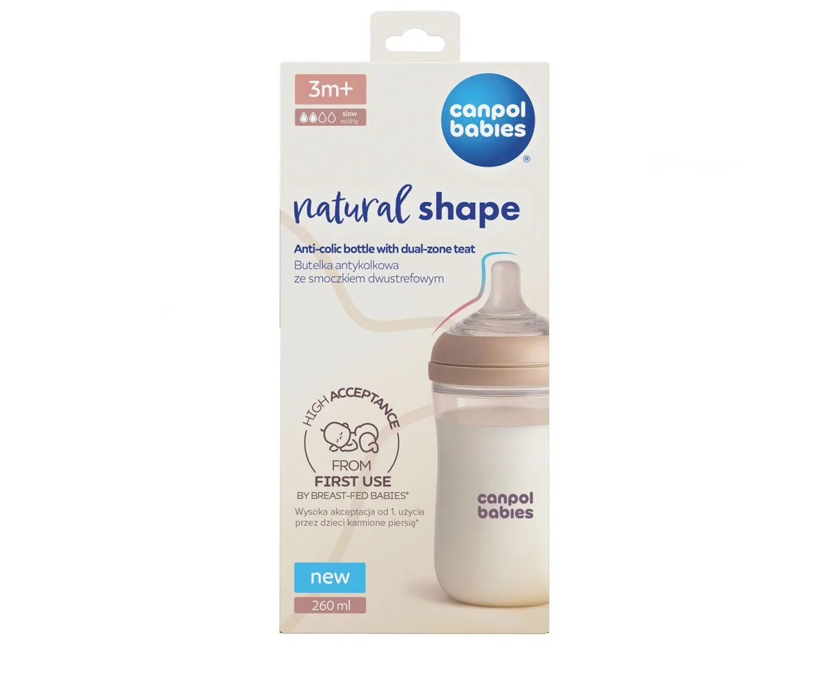 Canpol-Шише Natural Shape 260 мл