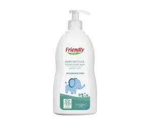 Friendly-Препарат за ръчно измиване бебешки шишета /съдовe