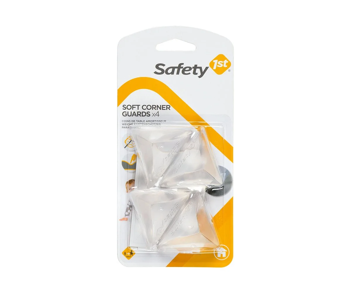 Safety 1St Меки прозрачни протектори за ъгли и ръбове