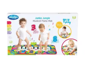 Playgro-Музикално Пиано-пътека 3-В-1 със звуци от джунглата