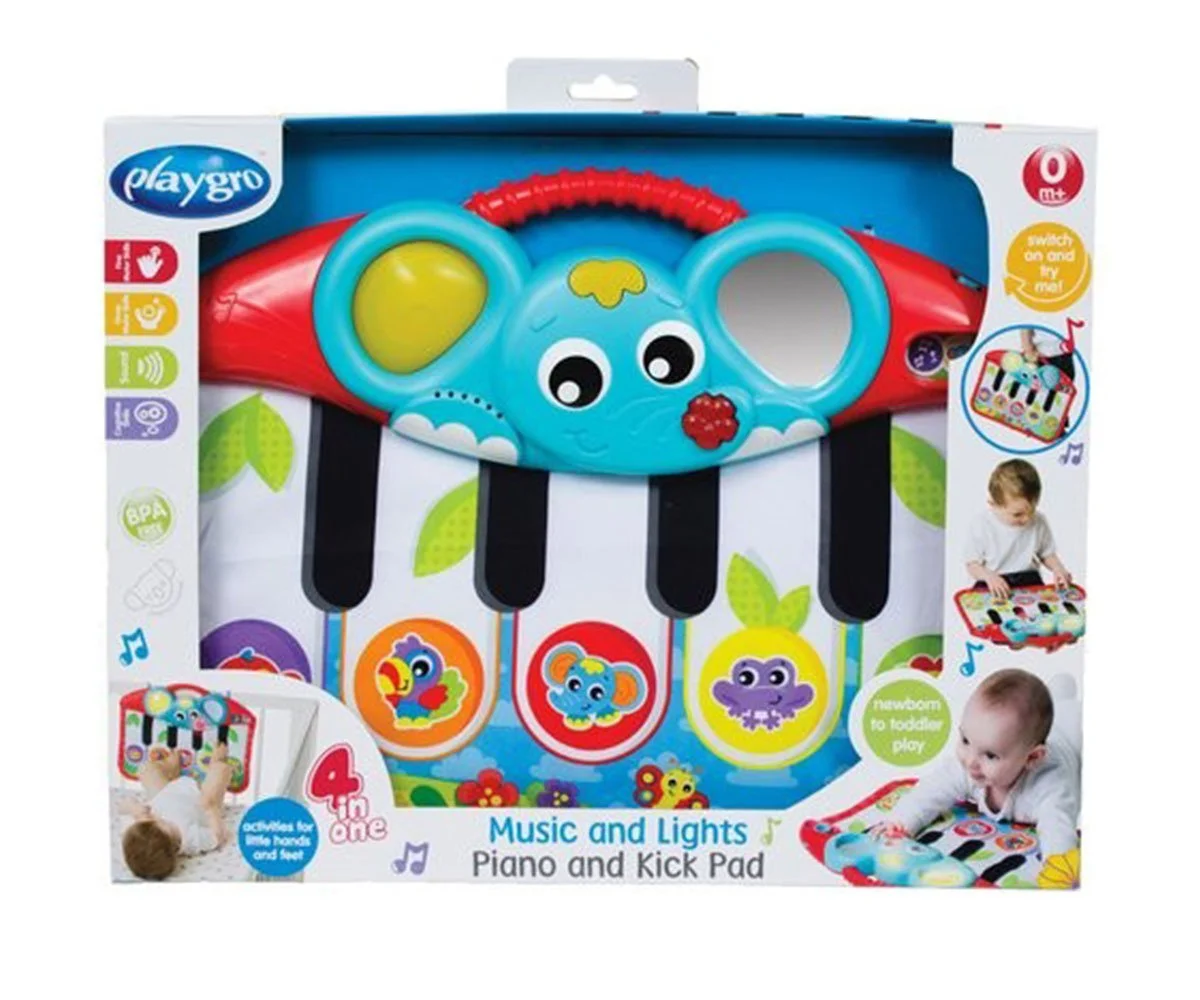 Playgro-4-в-1 Музикално пиано за ръце/крачета (със светлини)