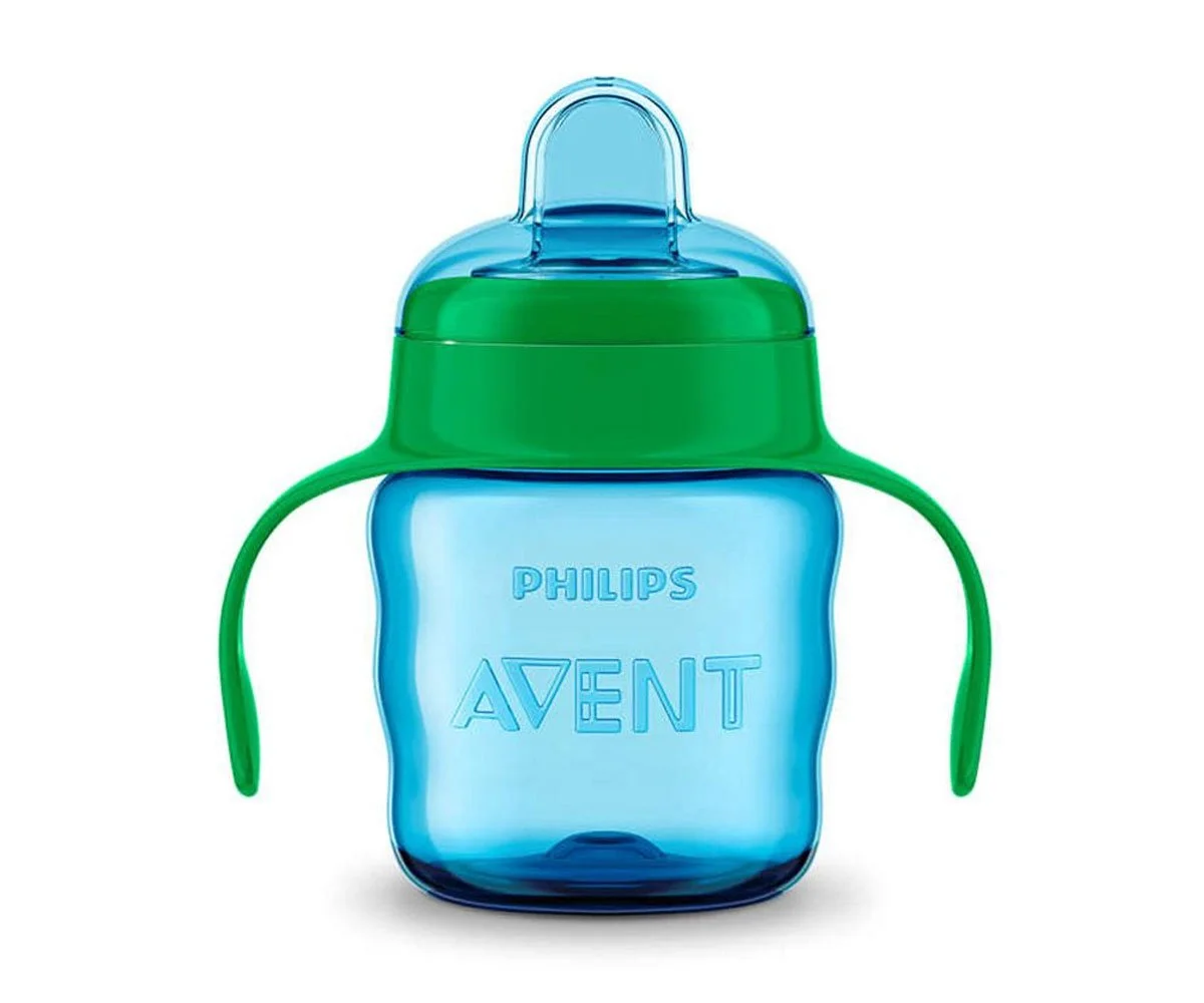 Avent-Чаша за лесен преход с дръжки 200мл зелена момче
