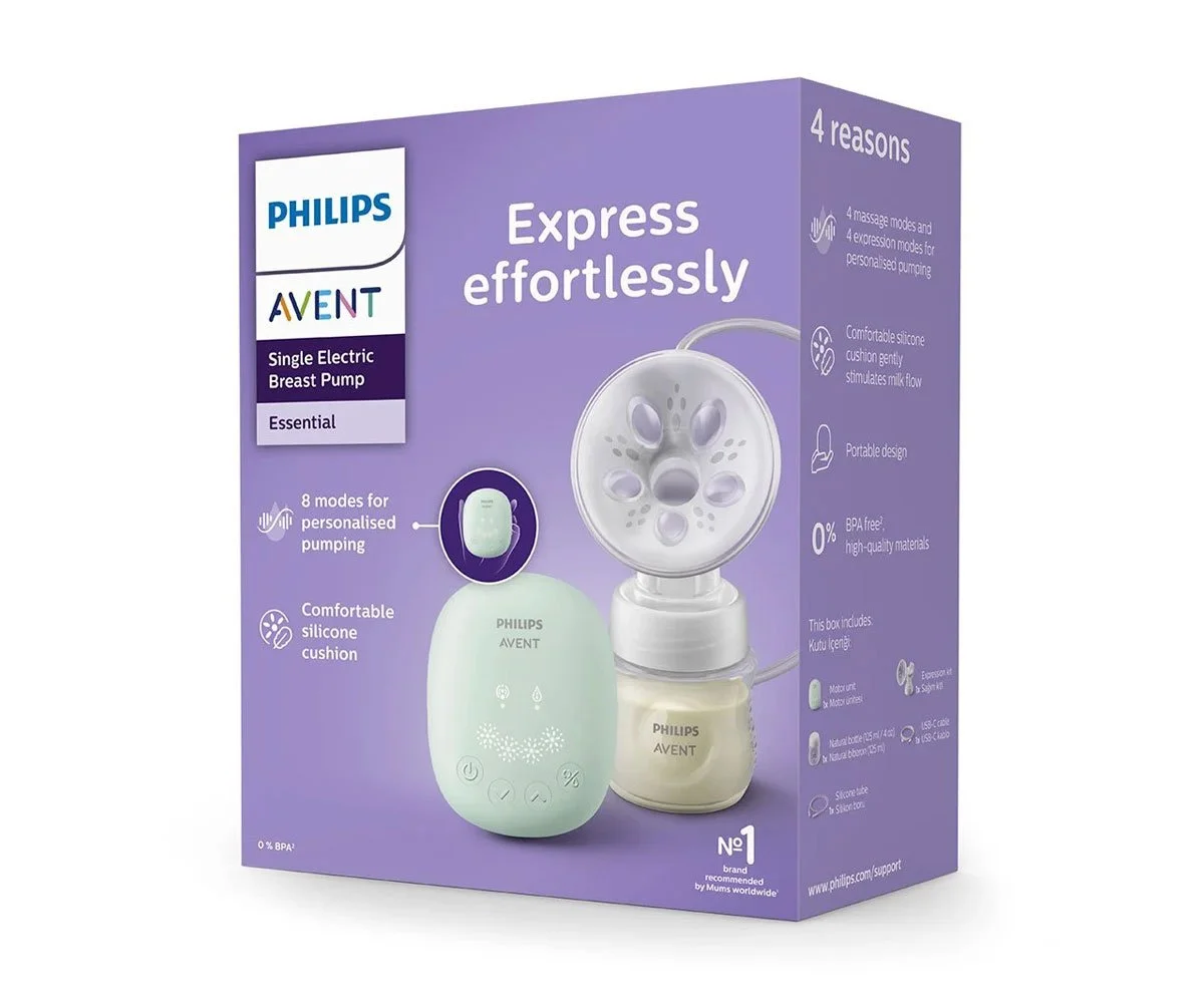 Avent-Единична ел.помпа Essential,базова 4 + 4 функции