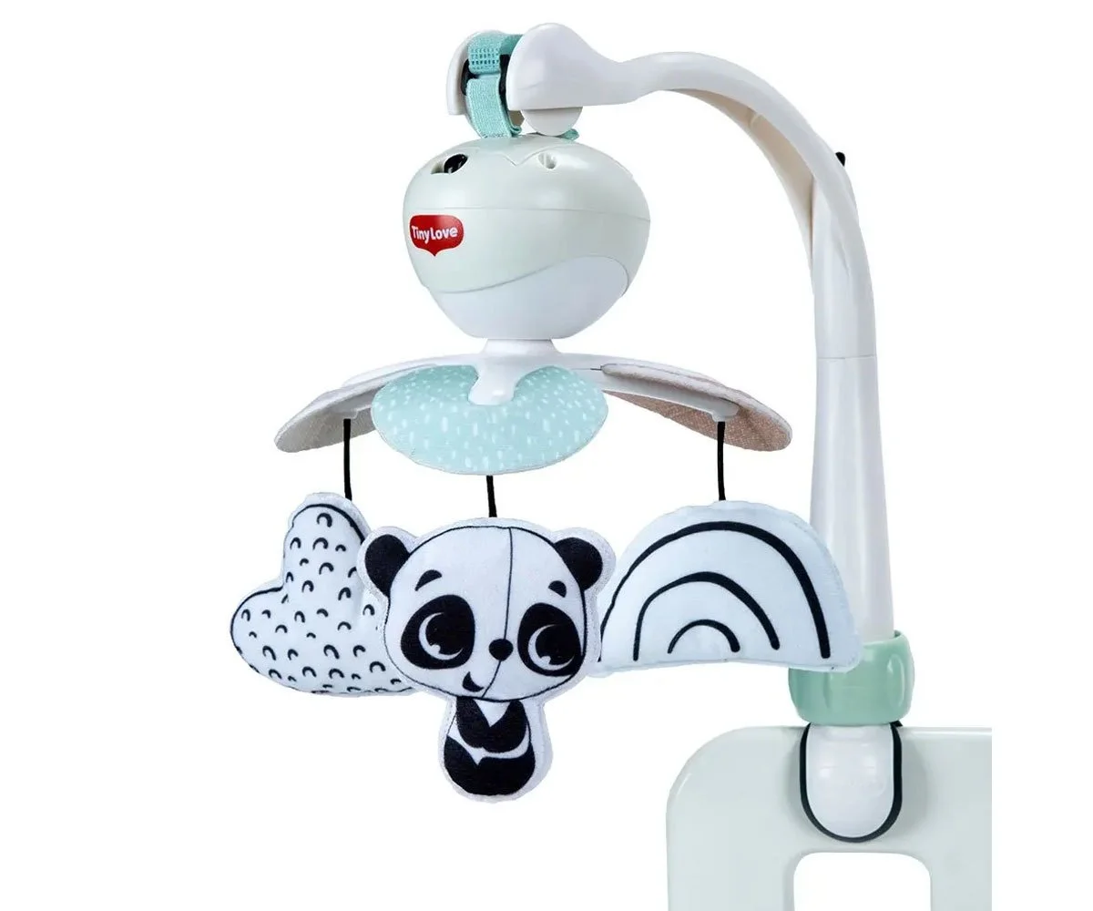 Tiny Love-Музикална въртележка Take Along Mobile Black&White Decor, 0м+