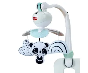 Tiny Love-Музикална въртележка Take Along Mobile Black&White Decor, 0м+