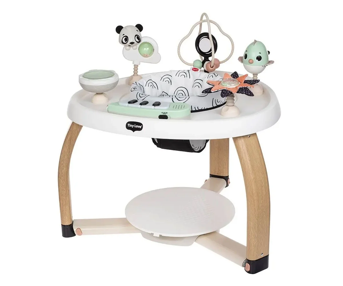 Tiny Love-Стационарен център за игра 5-in-1 Here I Grow Black&White Decor, 6м+