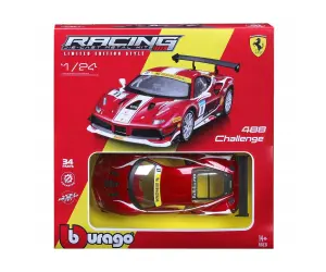 Bburago Ferrari - модел на кола 1:24 - 488 Challenge