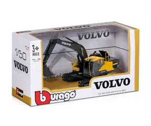 Bburago - модел на кола 1:50 - Строителна машина Volvo EC220E