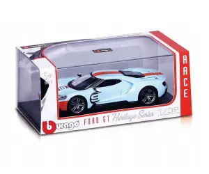 Bburago - модел на кола 1:32 - Race Ford GT Heritage