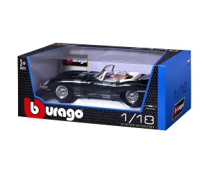 Bburago Gold - модел на кола 1:18 - Jaguar'E'Cabrio 1961