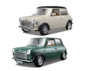 Bburago Plus - модел на кола 1:18 - Mini Cooper 1969, асортимент