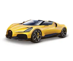 Bburago - модел на кола 1:18 - Bugatti Mistral