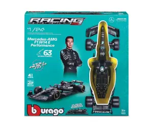 Bburago - модел на кола 1:24 - Mercedes AMG W14E номер 63