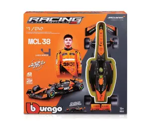 Bburago - модел на кола 1:24 - McLaren MCL38 номер 4