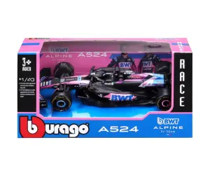 Bburago - модел на кола 1:43 - F1 Alpine A524 2024