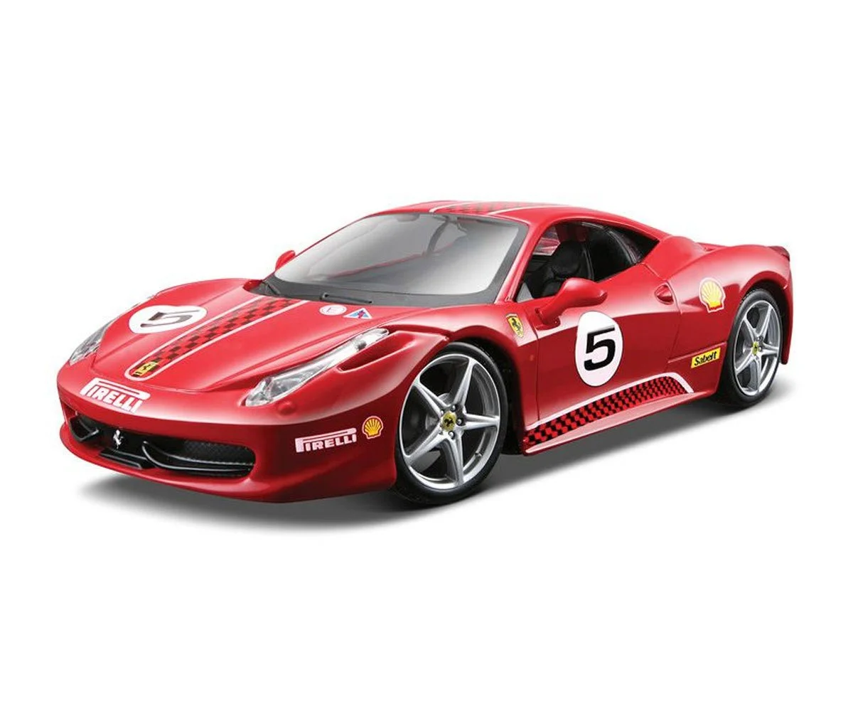 Bburago Ferrari - модел на кола 1:24 - Ferrari Race 458 Challenge