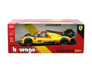 Bburago Ferrari - модел на кола 1:18 - 499P Yellow