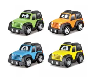 Bburago Junior - Пластмасова количка Jeep, асортимент