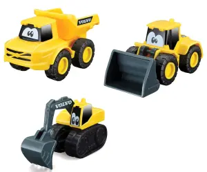 Bburago Junior - Строителна машина Volvo, асортимент