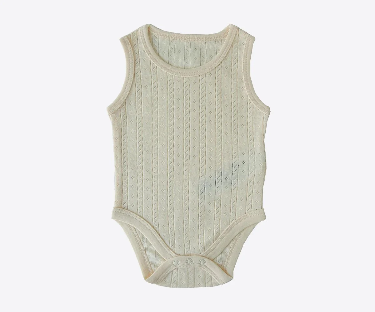 Kitikate - Боди потник S56842N, момче, натурал, 68-74 см, 6-9 м.