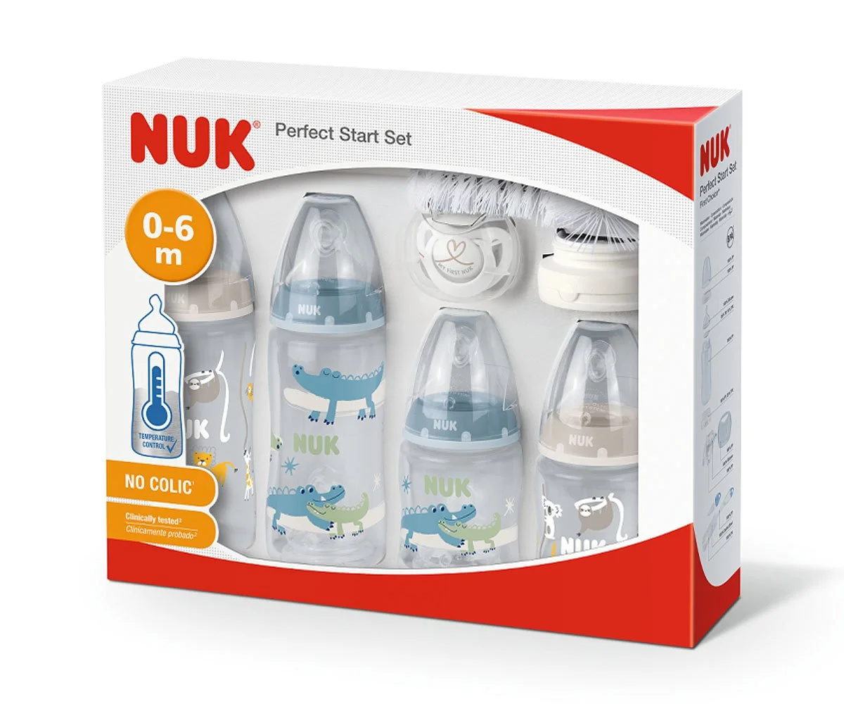 Nuk-Сет FC Perfect Start Temperature Control - 10 части момче