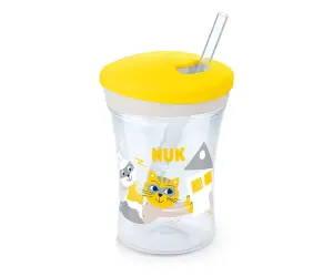Nuk-Чаша Evolution Action Cup, 12+ neutral 2022 жълта