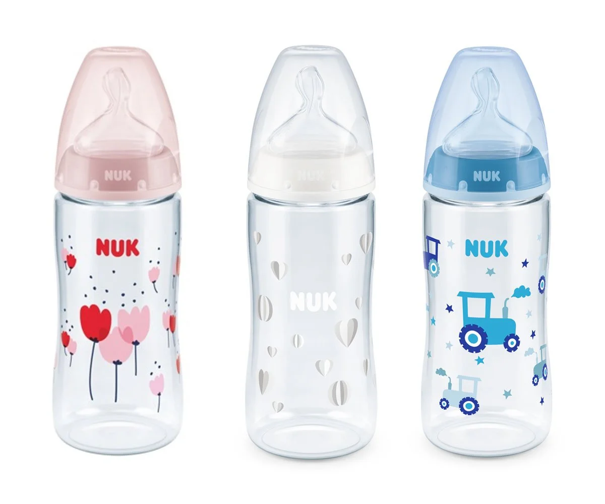 Nuk-Шише FC PP Temperature Control 300мл силикон микс + кутийка