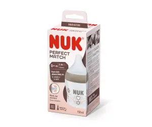 Nuk PM ШИШЕ РР 150мл сил.биб.S, Сърце