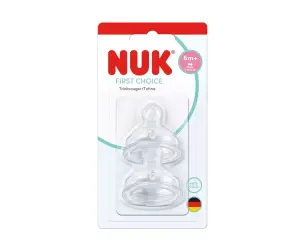 Nuk-Биберон за храна FC силикон 2 бр 6+, Flow control