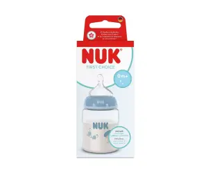 Nuk-FC Шише РР TC 150мл силикон 0+ S Кит, момче
