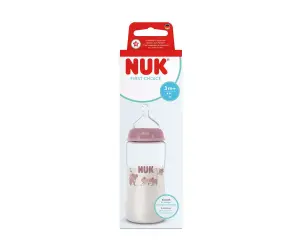 Nuk-FC Шише РР TC 300мл силикон 3+ M Коала, момиче