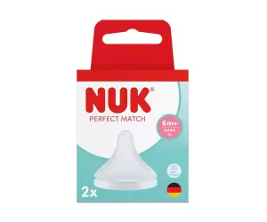 Nuk-Биберон за храна PM силикон XL, 2бр.