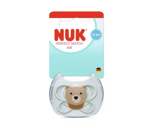 Nuk-Биб.залъг. PM 1бр 0-6м AIR Мече