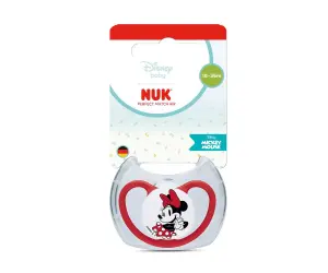 Nuk-Биб.залъг. PM 1бр 18+м AIR Мики, червен